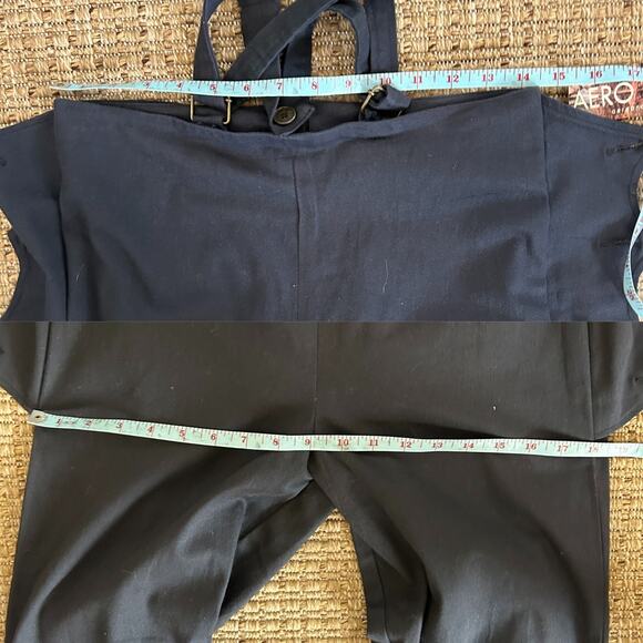 Vintage Y2K Figmint Suspender Corset Pants – High Waist  Gunmetal Gray, Size S - Picture 7 of 8
